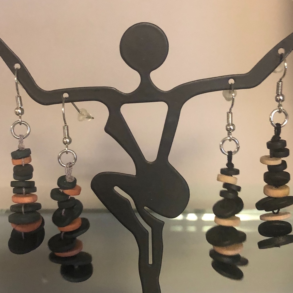 Escape from Paris Stacked earrings